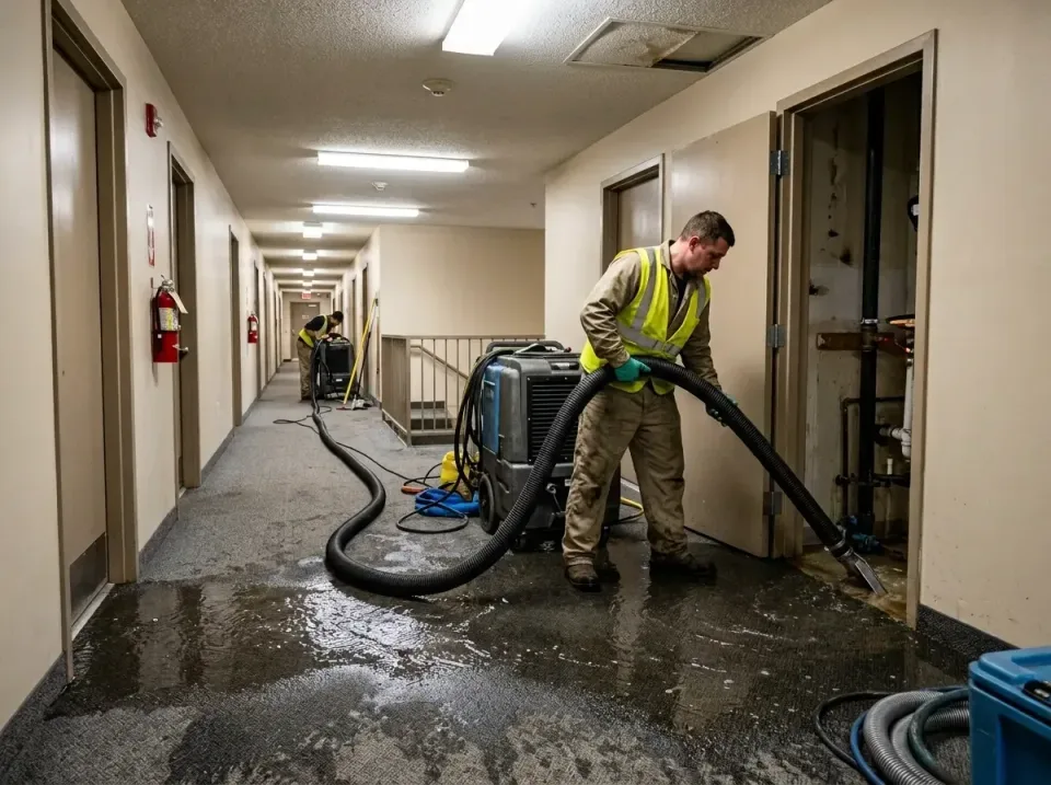 multi-unit-apartment-hallway-f-005 — frequently asked questions, Emergency Burst Pipe Water Extraction & Removal in Castro V…